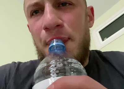 Alpha Fills a Bottle with His Saliva(snot)