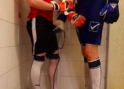 Shower In Soccer With My Bf