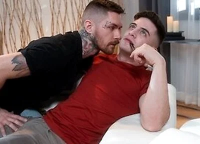 Hot Work Buddies Cant Keep Hands Off Each Other With Zak Bishop And Trevor Brooks