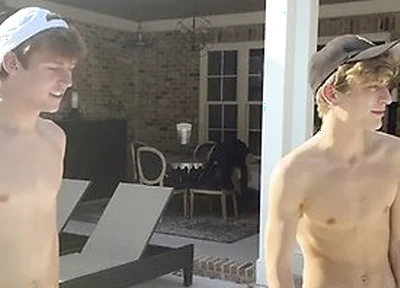 Bored Stepbrothers Jesse Bolton & Jack Bailey Get Wild While Cleaning The Pool