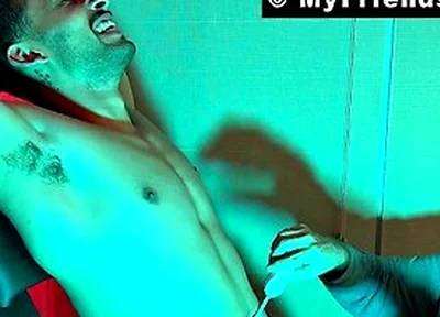 Bound Luca R Laughs Hard While Being Tickled By A Horny Stepdaddy
