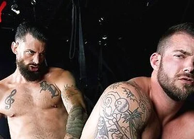 Hunk Tryp Bates Takes Alpha Wolfes Raw Cock Inside His Ass