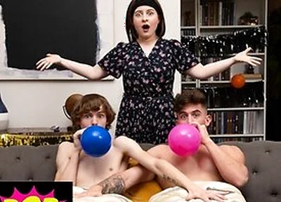 Spikey Dee Cant Blow Any Balloons So Trevor Brooks Shows Him How To Blow Like A Pro