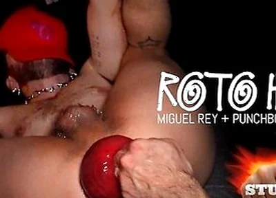 Punchboys Hole Turned Into A Wrecked Recturm And Juice Prolapse - Miguel Rey, Power Bottom And Rose Bud