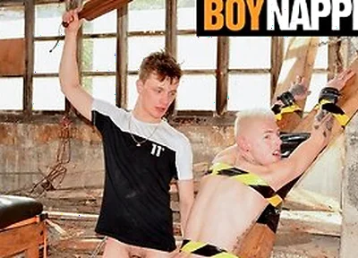 Alex Faux In Bound Sub Receives Ass Spanking From His Horny Master