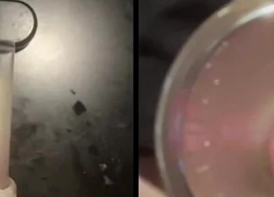 Pissing in a Fleshlight Helped by a Friend POV