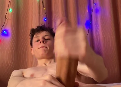 Naughty Boy Pumps Cock Imagining Forbidden Friend Fun