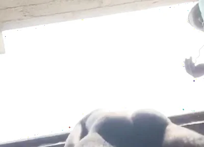 Doggy Bareback Below View