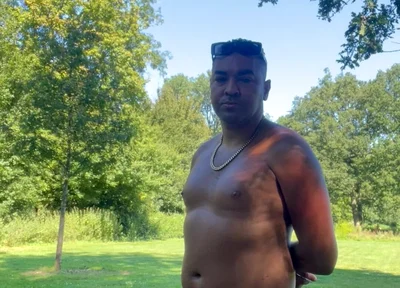 Nudist Jerking Single