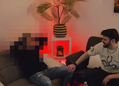 Straight Divorced Uber Driver Comes Back for Help and a Discreet Couch Visit