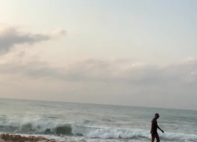 Still on Beach Having Good Time Alone