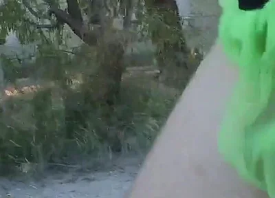 My Thong Rips While Running and I Get Caugh Nude by a Cyclist