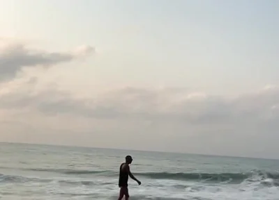 Still on Beach Having Good Time Alone
