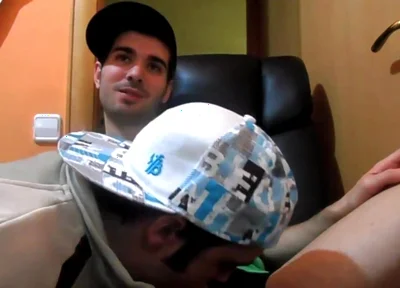 With My Stepcousin Trying to Play but He Wanted to Taste My Cock