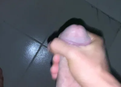 Office Toilet Before Bathing Jerking