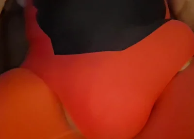 Red Bulging in Spandex