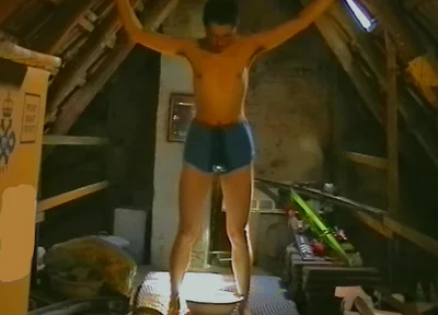 Pee in Blue Panty