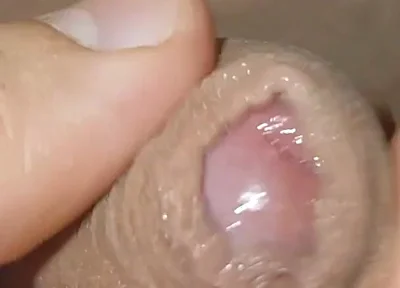 Big Curvy Cock Cums to the Extreme Without Touch!!