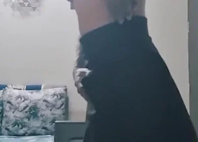 Cute Gay Sissy in Skirt