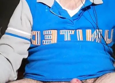 Long Cumshot at Night!