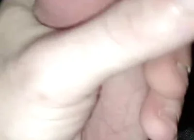 Stroking My Thick 7 Inch Cock