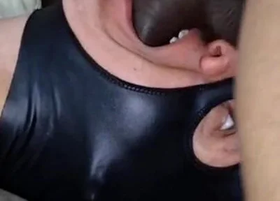 With His Giant, Thick Cock He Fucked My Mouth