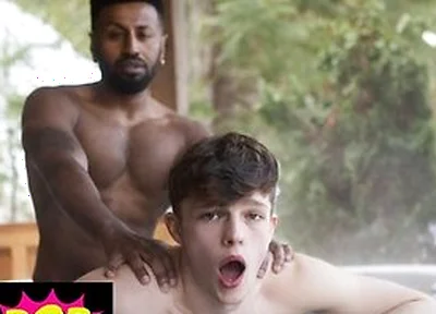 Braxton Cruz Gets A Handjob In The Hot Tub, Then Fucks A Twink In Doggystyle