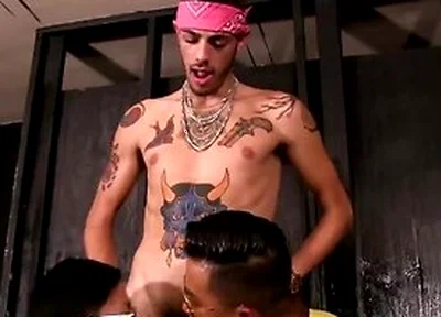 Alex Chu And David Ace Runs For Wild Orgy Sex