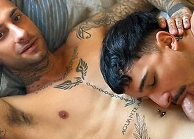 Argentino Xxl And Dragon Rojo In Pair Of Latino Hunks Work Out Their Dicks Together