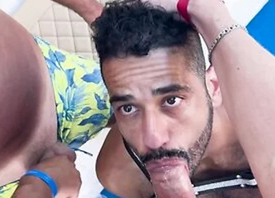 Bob Steel In Gay Men On An Open-air Boat Fuck Raw