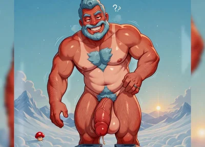 Hunk Super Mario Inspired Italian Nude Ai Men