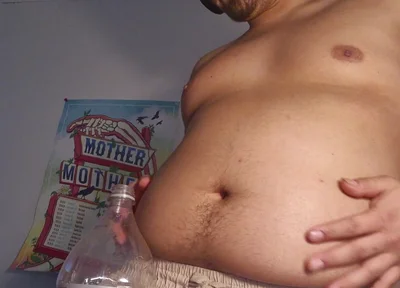 Belching and Rubbing My Gut with Oil
