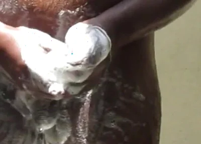 Hot Tamil Cock Man Soap Massage to Release Cum