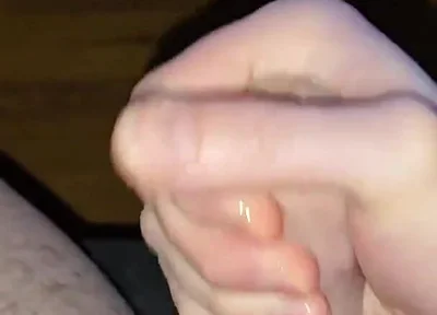 Hairy Big Dick Masturbation - Close-up POV Cumshot
