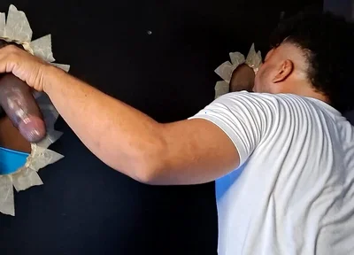 Giving Ass to Two Brunette Dicks
