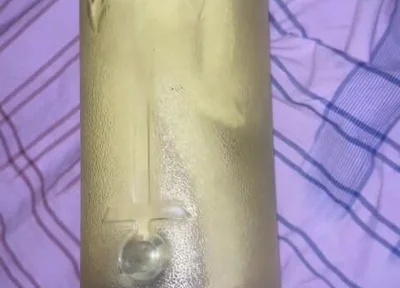 Boy Using Water Bottle Pussy - He Fucks Himself