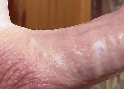 Small Hairless Virgin Phimosis Dick Braves the Cold for Some Hands-free Edging and Leaking Cum