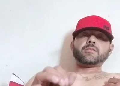 Masturbating
