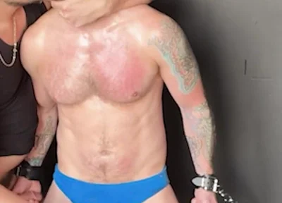 Using His Balls as a Punching Bag 2