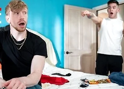 Jesse Stone Caught Trying On Stepbrothers Cum Filled Socks! Full