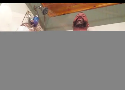 Stroking Daddy Bear Cock