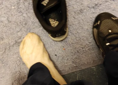 Dirtyjunkbro (dj -bro) in the Toilet, Totally Wet, Dirty Pissed Socks and Sports Shoes