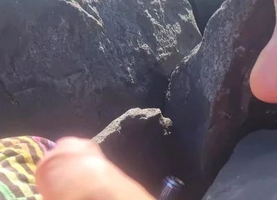 In Public Handjob in Public and a Cock Loaded with Piss - Show Cock to Everyone