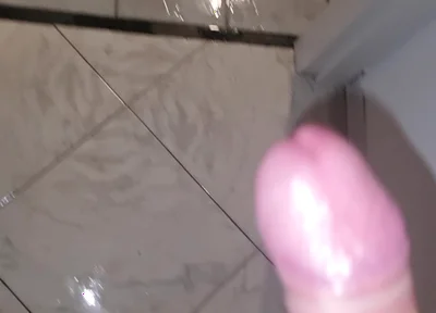 Friend in Shower 1 My Cock Couldn't Resist - Moaning and Handjob for My Best Friend