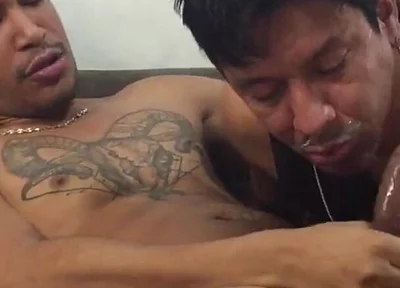 Cock Swallower Visits Me to Give Him in the Mouth and in the Ass P2