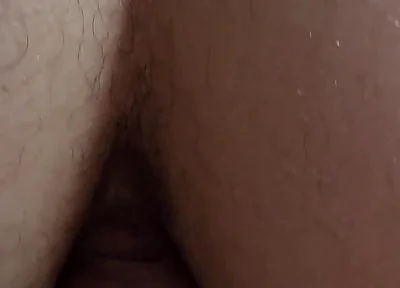 The First Time He Allowed It to His Hole. 4K Video Original