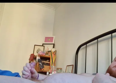 An After Workout Sweaty Flex and Jerk off Session, with a Cumshot at the End