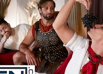 Caesar Mrdeepvoice Sits On His Gladiator Champion Dom Kings Cock Like Its His Throne