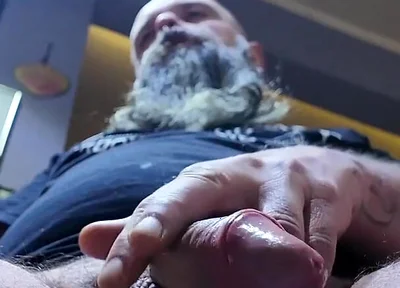Fat Cock Stroking