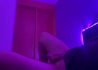 A Bear Cumming in Bed
